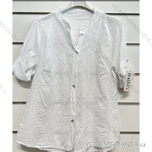 Women's Oversize Long Sleeve Tunic (S/M ONE SIZE) ITALIAN FASHION IMPSH232258