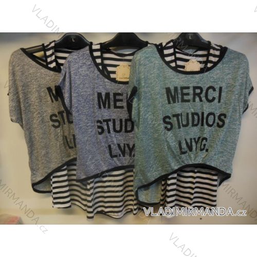 T-shirt short sleeve two-piece womens (s-xl) GUAN DA YUAN N-960
