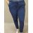 Plus Size Women's Long Stretch Pants (XL/2XL ONE SIZE) ITALIAN FASHION IMC22810