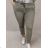 Plus Size Women's Long Stretch Pants (XL/2XL ONE SIZE) ITALIAN FASHION IMC22810