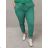 Plus Size Women's Long Stretch Pants (XL/2XL ONE SIZE) ITALIAN FASHION IMC22810