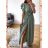 Women's Long Short Sleeve Dress (S/M ONE SIZE) ITALIAN FASHION IMWA231296