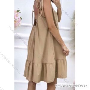 Women's Long Chiffon Short Sleeve Dress (S/M ONE SIZE) ITALIAN FASHION IMWGS231048