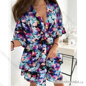 Women's Summer 3/4 Long Sleeve Dress (S/M ONE SIZE) ITALIAN FASHION IMWKK231460