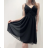 Women's Long Chiffon Short Sleeve Dress (S/M ONE SIZE) ITALIAN FASHION IMWGS231048