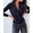 Body dlouhý rukáv dámské (S/M ONE SIZE) ITALSKá MODA IM923986/DU S/M white