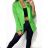 Women's long sleeve jacket (S-XL) ITALIAN FASHION IMPGM237650-02/DU S green