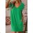 Women's Cotton Short Sleeve Summer Dress (S / M / L / XL ONE SIZE) ITALIAN FASHION IMD22472