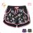 Kraťas shorts with sequins baby teen girl (98-128) KUGO K627