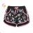 Kraťas shorts with sequins baby teen girl (98-128) KUGO K627