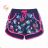 Kraťas shorts with sequins baby teen girl (98-128) KUGO K627