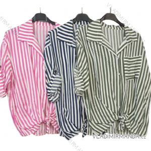 Shirts 3/4 sleeve ladies strip (uni sl) ITALIAN Fashion IM420477