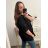 Women's Plus Size Long Sleeve Shirt (2XL/3XL ONE SIZE) ITALIAN FASHION IMWT231219