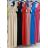 Women's Long Sleeveless Dress (S / M ONE SIZE) ITALIAN FASHION IMWE222441