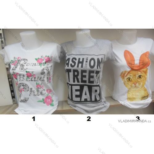 T-shirt short sleeve cotton (s-xl) WEST TURKEY Fashion TT38
