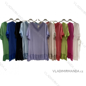 Tunic / blouse long sleeve women's oversized (3XL / 4XL ONE SIZE) ITALIAN FASHION IMWQ2191650