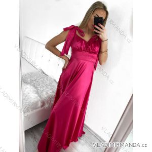 Women's Strapless Long Party Dress (S/M ONE SIZE) ITALIAN FASHION IMPBB2323479