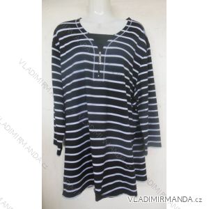 Blouse 3/4 sleeve zipper (l-3xl) BATY PNU 3/4-SOC ZIP
