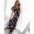 Women's Summer Long Sleeveless Dress (S/M ONE SIZE) ITALIAN FASHION IMW23127