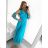 Dress Long Variable Tie Elegant Party Ladies (S/M/L/XL ONE SIZE) ITALIAN FASHION IMPBB23A11791