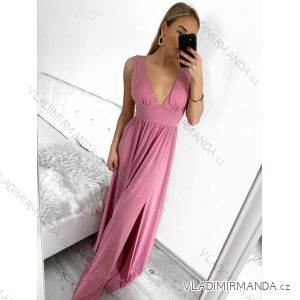 Women's strapless long party dress (S/M ONE SIZE) ITALIAN FASHION IMPBB23B22631/DU