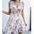 Women's Sleeveless Summer Dress (S / M ONE SIZE) ITALIAN FASHION IMWC222493