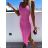 Women's Sleeveless Summer Dress (S / M ONE SIZE) ITALIAN FASHION IMWC222493