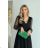 Women's Plus Size (42-46) Long Elegant Party Sleeveless Dress POLISH FASHION PMLBC23265-10 black 34