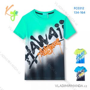 T-shirt short sleeve boys (134-164) KUGO HC0706