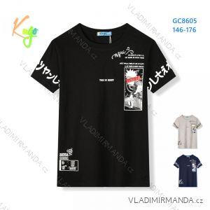 T-shirt short sleeve children's boys (98-128) KUGO HC0699