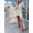 Women's Long Elegant Short Sleeve Dress (S / M ONE SIZE) ITALIAN FASHION IMWE222045