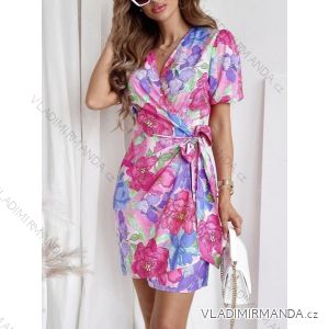 Women's Summer Short Sleeve Dress (S/M ONE SIZE) ITALIAN FASHION IMWGB231582