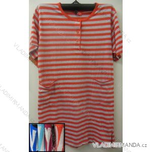 T-shirt short sleeve ladies cotton oversized (m-3xl) HAF W-208