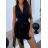 Women's Short Summer Sleeveless Jumpsuit (S/M ONE SIZE) ITALIAN FASHION IMWE231627