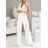 Women's Sleeveless Long Jumpsuit (S/M ONE SIZE) ITALIAN FASHION IMWKK231711