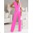 Women's Sleeveless Long Jumpsuit (S/M ONE SIZE) ITALIAN FASHION IMWKK231711