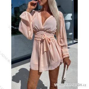 Women's Summer Short Skirt and Long Sleeve Top Set (S/M ONE SIZE) ITALIAN FASHION IMWGB231733