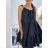 Women's Strapless Summer Dress (S/M ONE SIZE) ITALIAN FASHION IMWBB231657