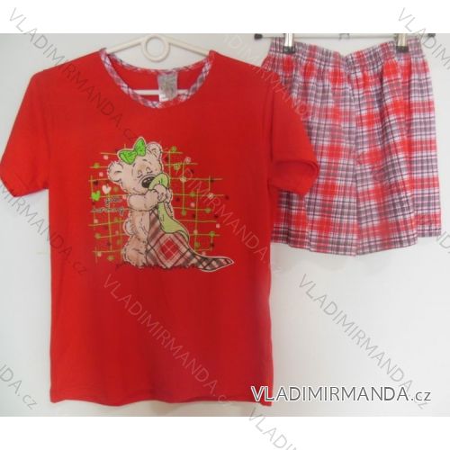 Pajamas Short Puppy Girl (128-164) IRISH FLOWER 35-294
