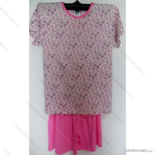 Pajamas 3/4 Short Ladies (m-2xl) IRIS FLOWER 25-668
