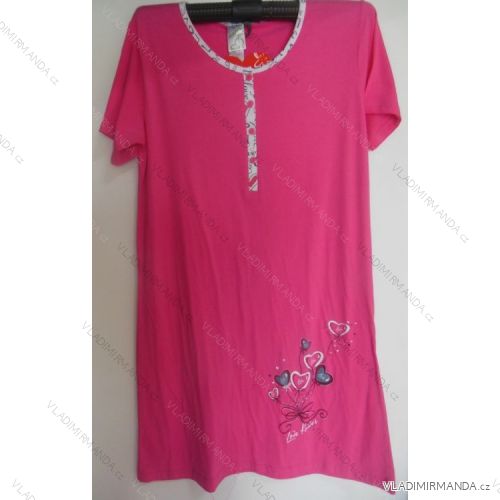 Ladies short sleeve shirt (m-2xl) IRIS FLOWER 23-563
