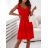 Summer strapless dress with applique for women (UNI S / M) ITALIAN FASHION IMD20414