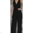 Women's Sleeveless Belted Long Jumpsuit (S/M ONE SIZE) ITALIAN FASHION IMPCF2321882tuta