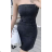 Women's Sleeveless Carmen Denim Dress (S/M ONE SIZE) ITALIAN FASHION IMPCF239059jeans