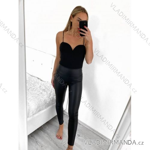 Women's long leather leggings (S/M-XL/2XL) MIEGO MIE230703
