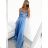 Women's long elegant party dress with straps (S/M ONE SIZE) ITALIAN FASHION IMPBB23B23505