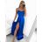 Women's long elegant party dress with straps (S/M ONE SIZE) ITALIAN FASHION IMPBB23B23505