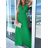 Women's Long Summer Elegant Strapless Dress (S/M ONE SIZE) ITALIAN FASHION IMD23398