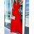 Women's Long Summer Elegant Strapless Dress (S/M ONE SIZE) ITALIAN FASHION IMD23398