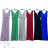 Women's Long Summer Elegant Strapless Dress (S/M ONE SIZE) ITALIAN FASHION IMD23398